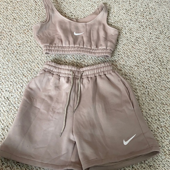 Nike | Tops | Nike Sweatshorts And Top 